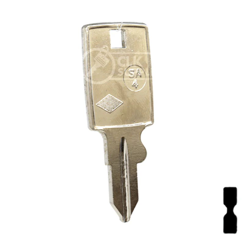 Uncut Key Blank | Samsonite | SA-4 - Image 16