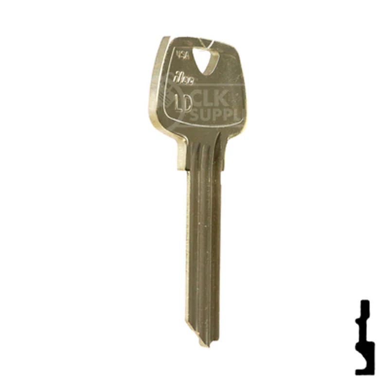 Uncut Key Blank | Sargent | 01007LD - Image 5