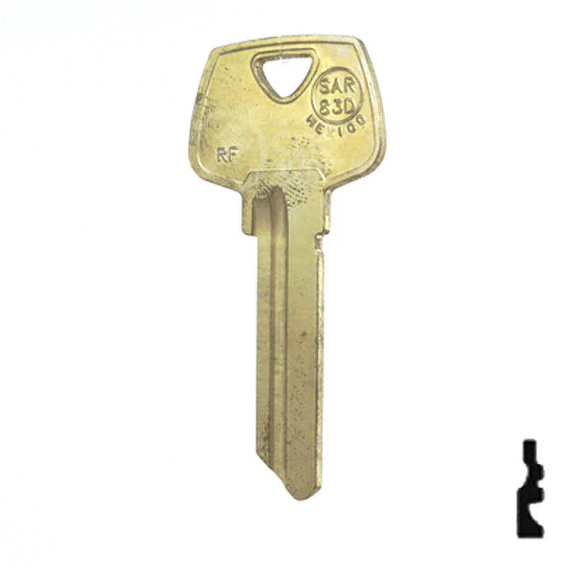 Uncut Key Blank | Sargent | 01007RF - Image 11