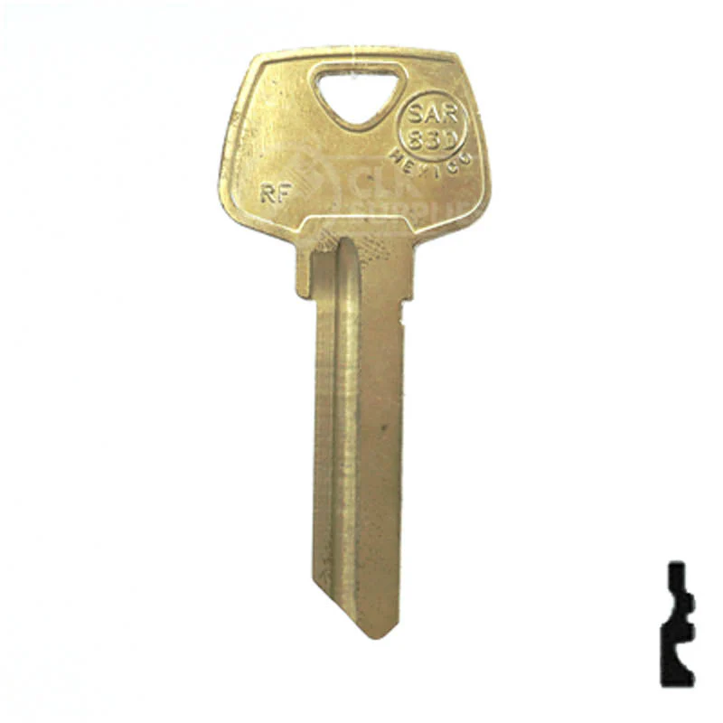 Uncut Key Blank | Sargent | 01007RF - Image 12