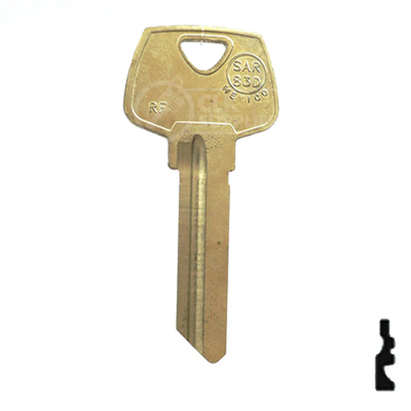 Uncut Key Blank | Sargent | 01007RF - Image 13