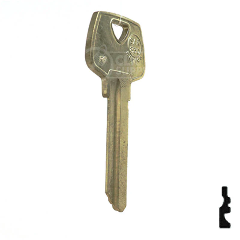 Uncut Key Blank | Sargent | 01007RF - Image 16