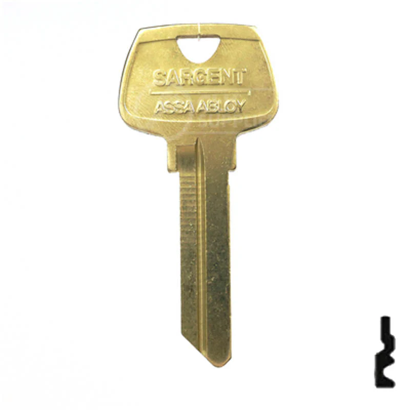 Uncut Key Blank | Sargent | 01007RL