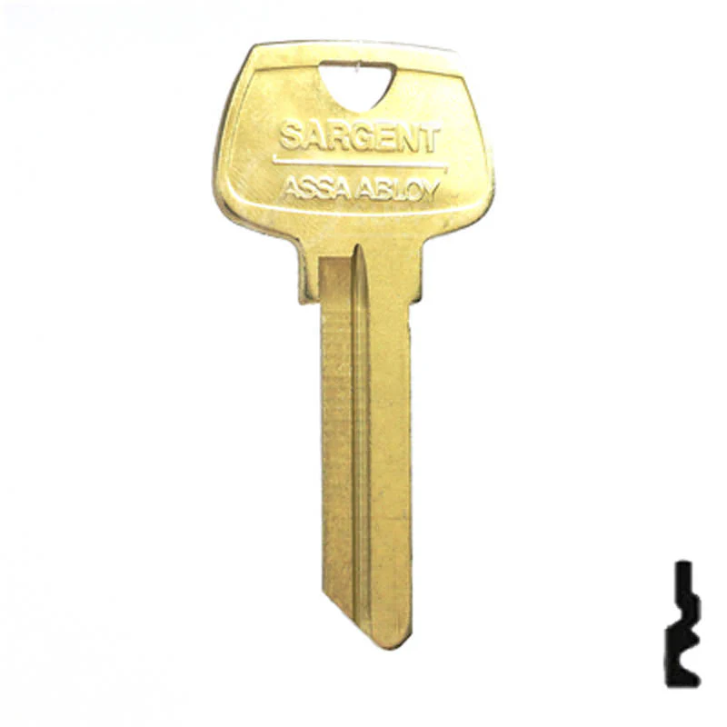 Uncut Key Blank | Sargent | 01007RL - Image 2