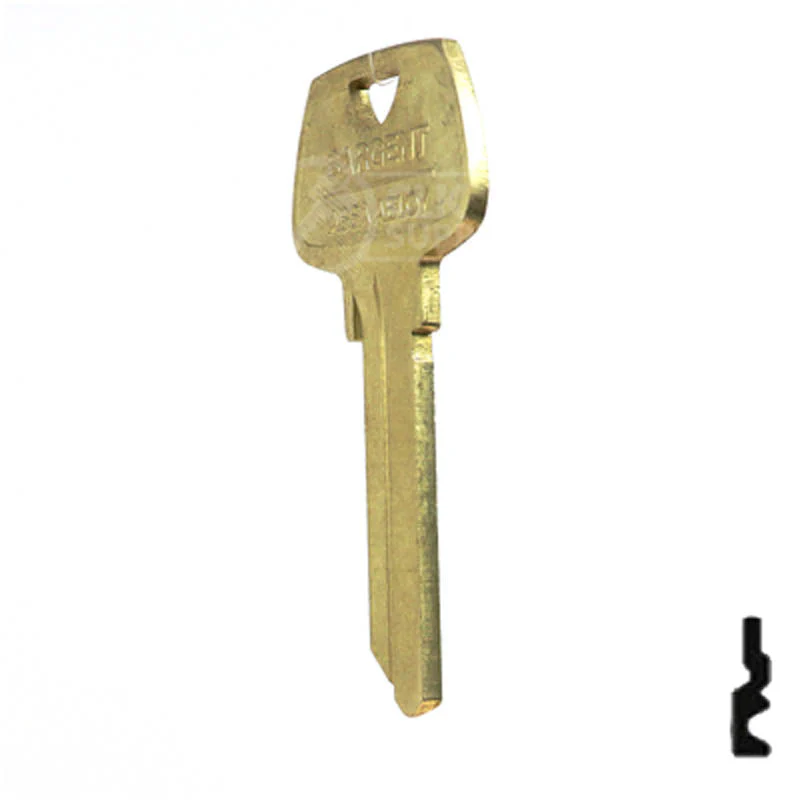 Uncut Key Blank | Sargent | 01007RL - Image 22