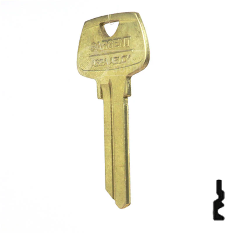 Uncut Key Blank | Sargent | 01007RL - Image 23