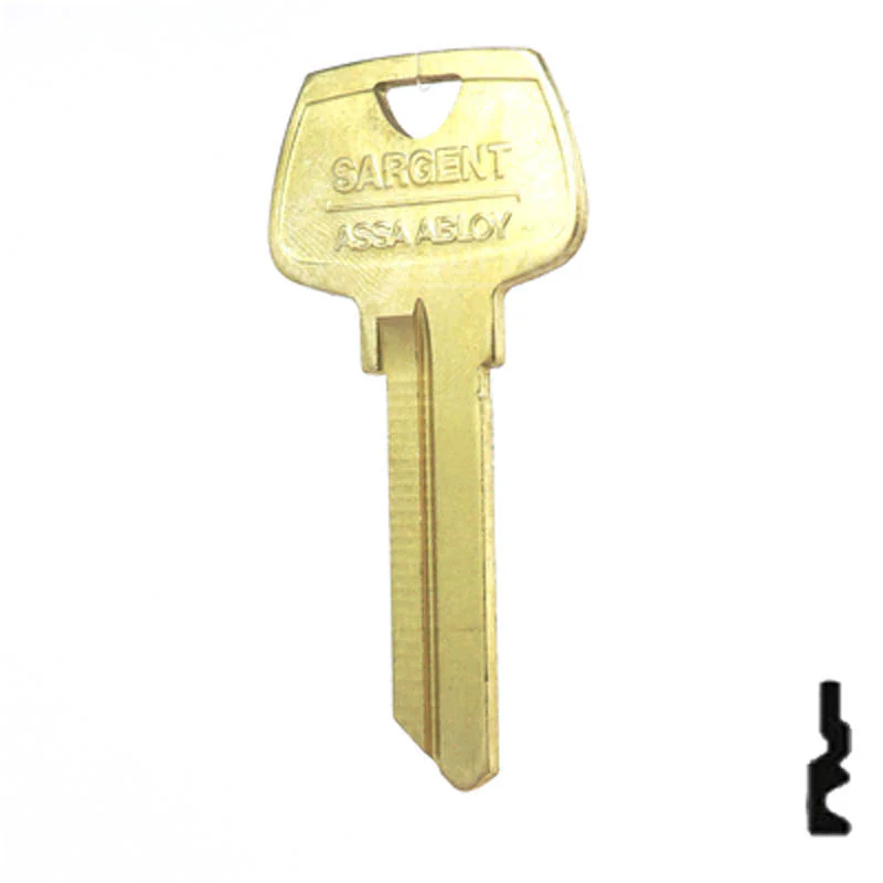 Uncut Key Blank | Sargent | 01007RL - Image 24