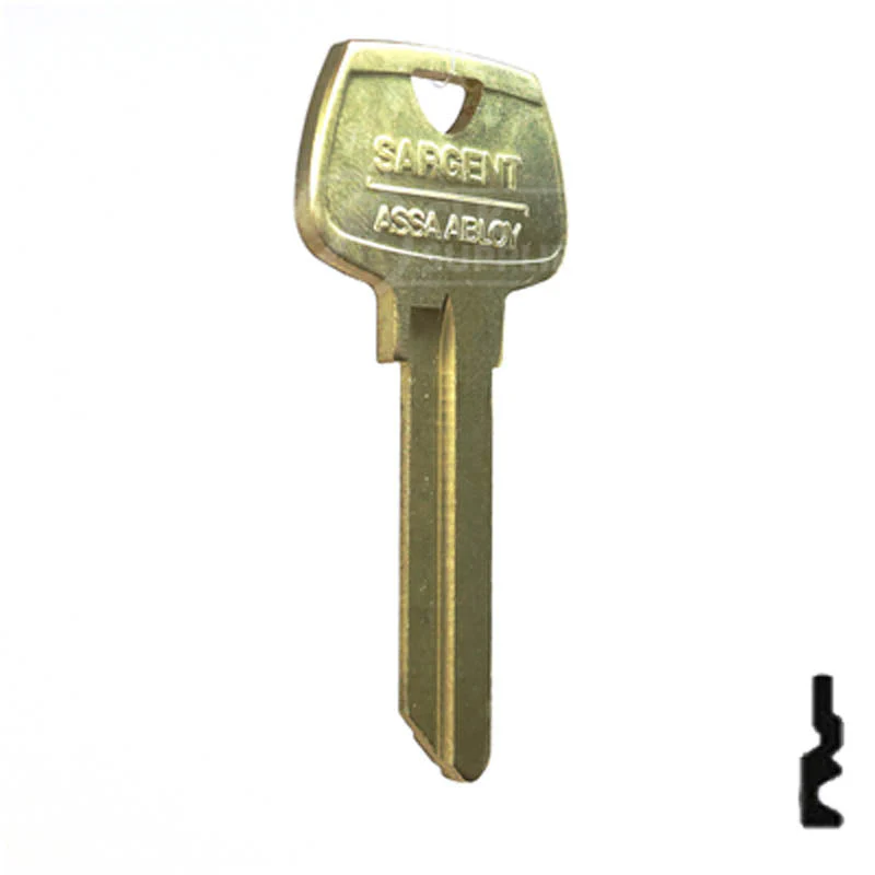 Uncut Key Blank | Sargent | 01007RL - Image 4