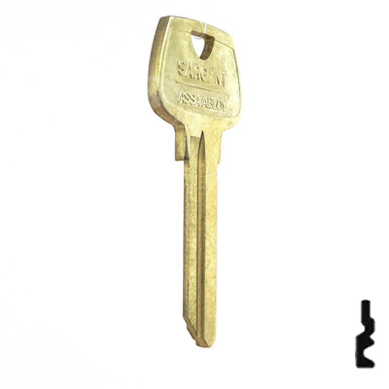 Uncut Key Blank | Sargent | 01007RL - Image 5
