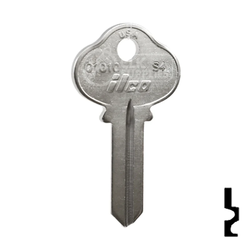 Uncut Key Blank | Sargent | 01010, S4 - Image 2