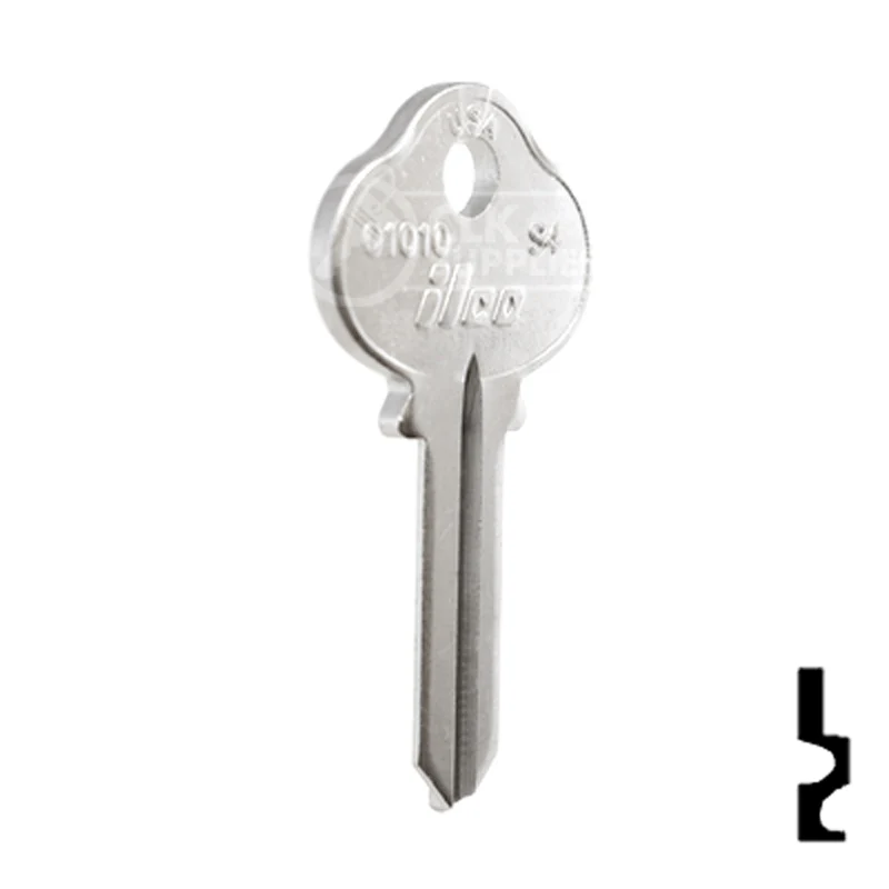 Uncut Key Blank | Sargent | 01010, S4 - Image 4