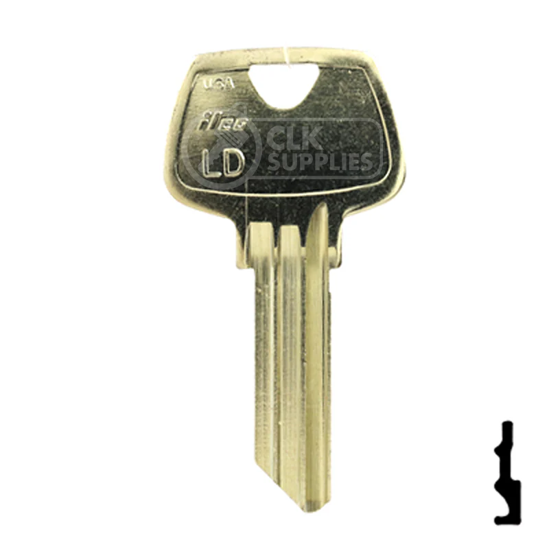 Uncut Key Blank | Sargent | 1007LD
