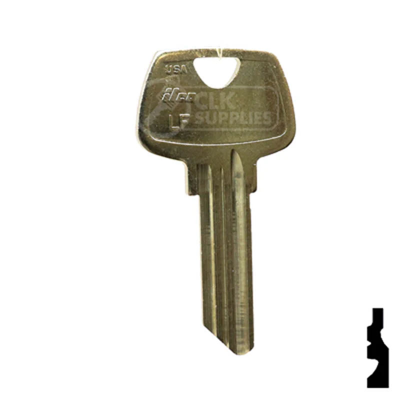 Uncut Key Blank | Sargent | 1007LF - Image 2