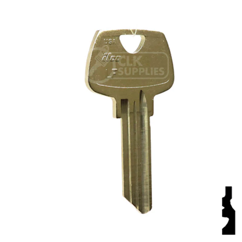Uncut Key Blank | Sargent | 1007LF - Image 3