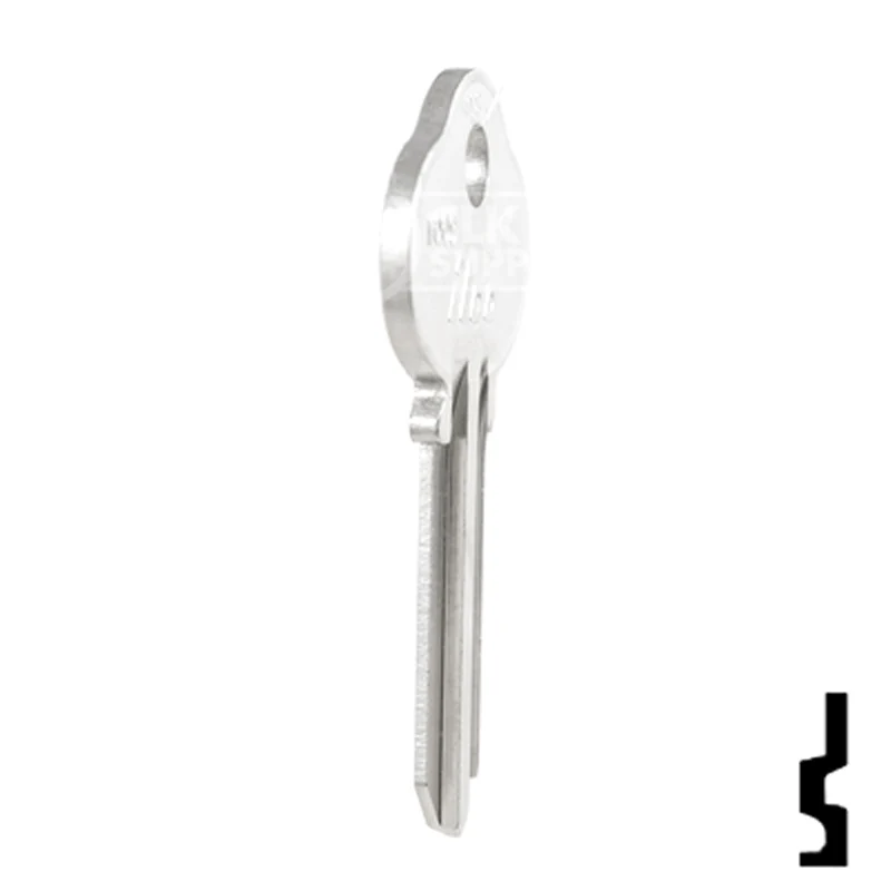 Uncut Key Blank | Sargent | 1009-S1 - Image 6