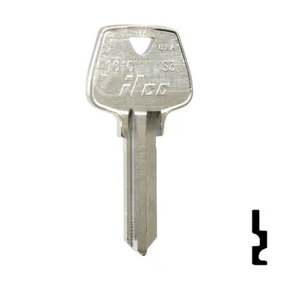 Uncut  Key Blank | Sargent | 1010, S3 - Image 3