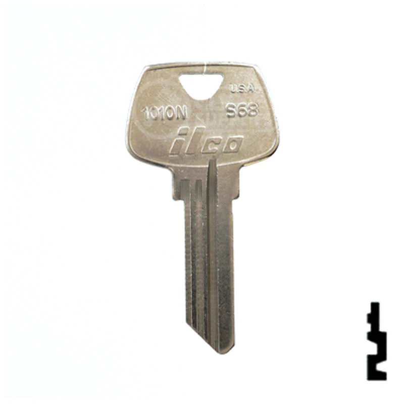 Uncut Key Blank | Sargent | 1010N, S68 - Image 2