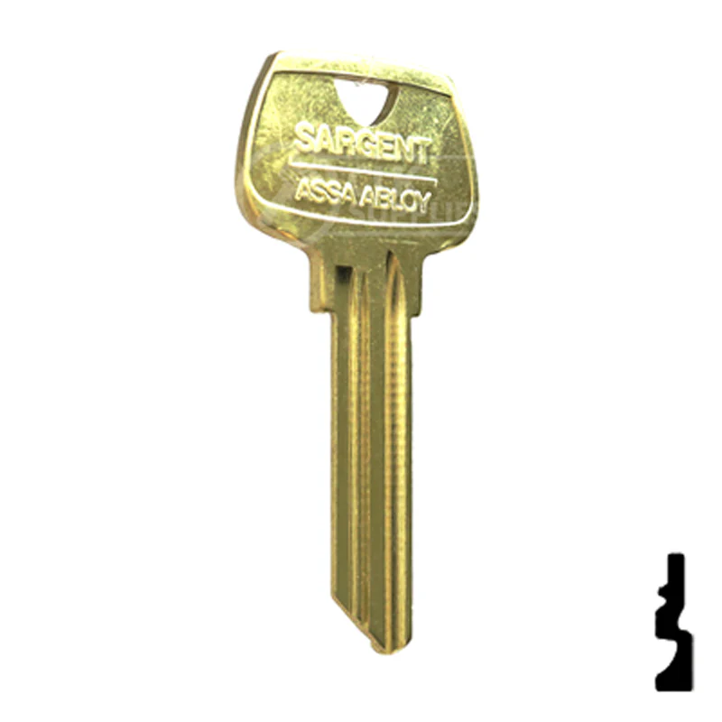Uncut Key Blank | Sargent | 01007LE - Image 3