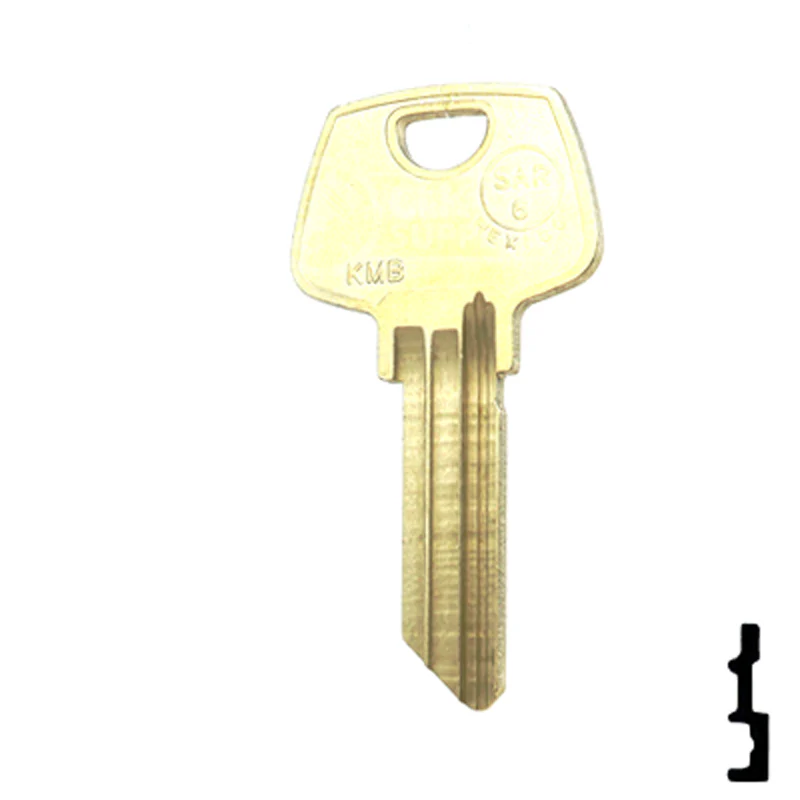 Uncut Key Blank | Sargent | N1007KMB - Image 12