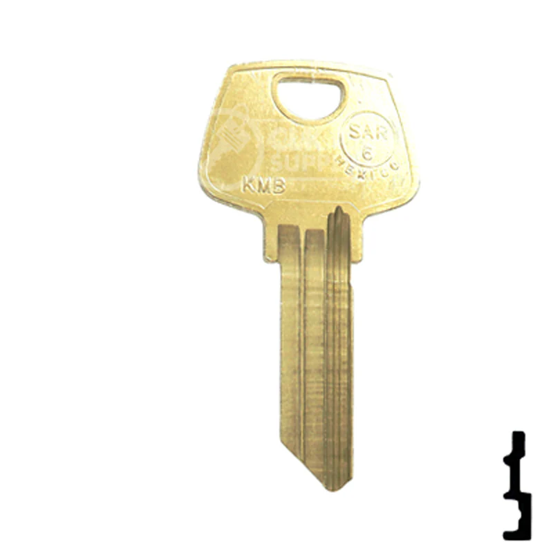 Uncut Key Blank | Sargent | N1007KMB - Image 14