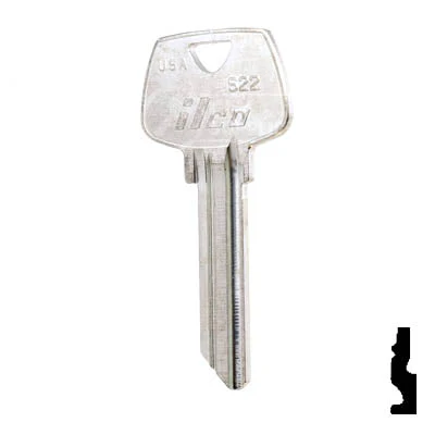 Uncut  Key Blank | Sargent | S22 - Image 23