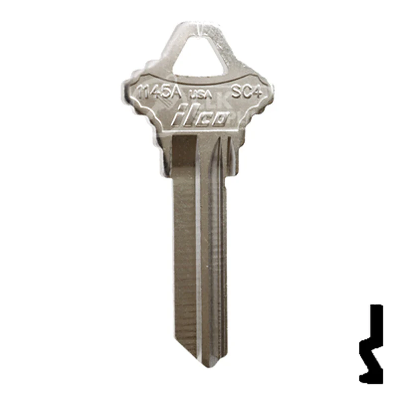 Uncut Key Blank | Schlage | 1145A, SC4 - Image 2
