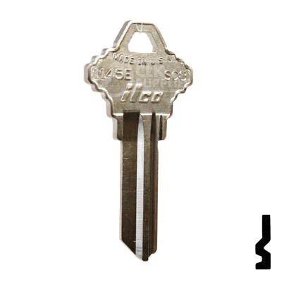 Uncut Key Blank | Schlage | 1145E, SC8 - Image 3