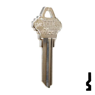 Uncut Key Blank | Schlage | 1145E, SC8 - Image 4