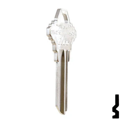Uncut Key Blank | Schlage | 1145E, SC8 - Image 5