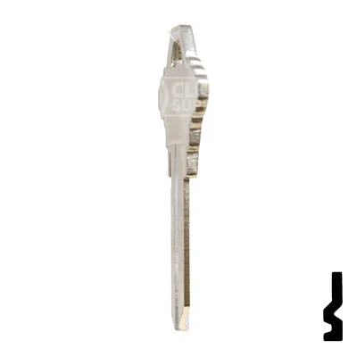 Uncut Key Blank | Schlage | 1145E, SC8 - Image 8