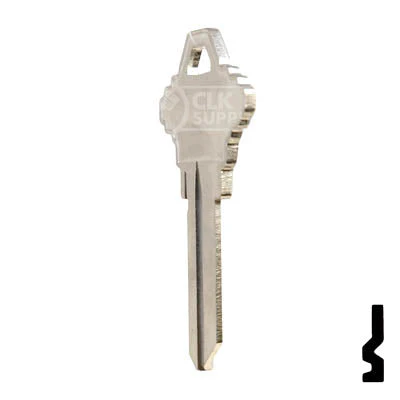 Uncut Key Blank | Schlage | 1145E, SC8 - Image 9