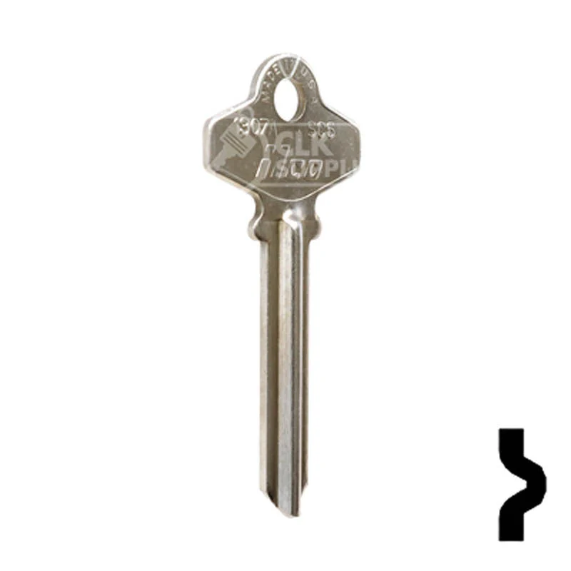 Uncut  Key Blank | Schlage | 1307A, SC6 - Image 4