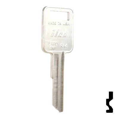 Uncut  Key Blank | American Motors, Freightliner | 1970AM, RA4 - Image 4