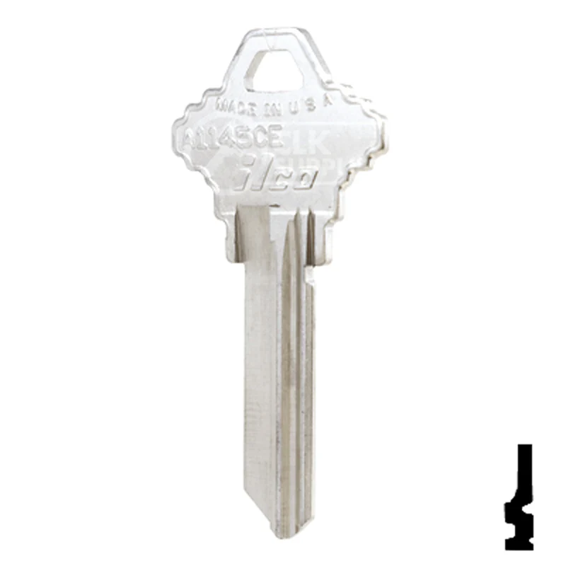 Uncut Key Blank | Schlage | A1145EF - Image 24