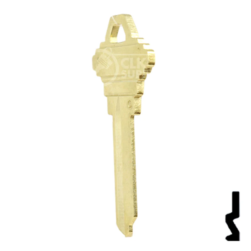 Uncut Key Blank | Schlage, Almet, Baldwin | BD249 - Image 21