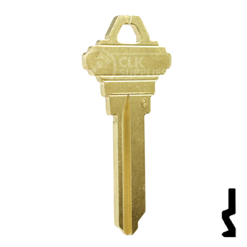 Uncut Key Blank | Schlage, Almet, Baldwin | BD249 - Image 3