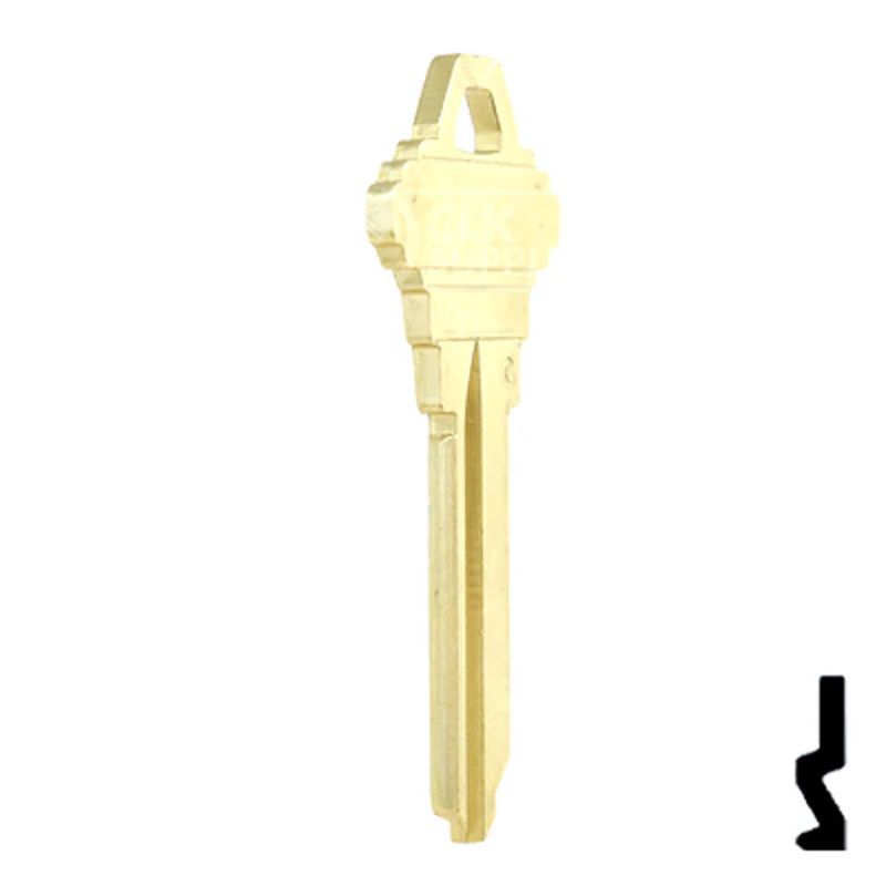 Uncut Key Blank | Schlage, Almet, Baldwin | BD249 - Image 5