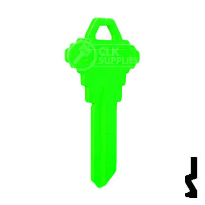 Uncut Key Blank | Schlage SC1 | Neon (50PK) - Image 101
