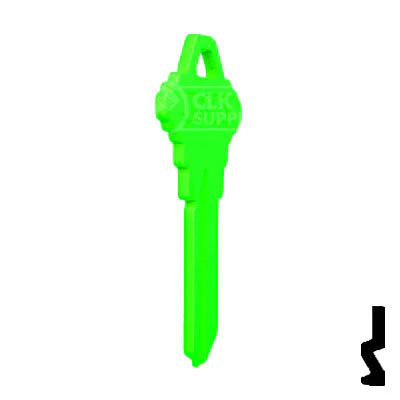 Uncut Key Blank | Schlage SC1 | Neon (50PK) - Image 103