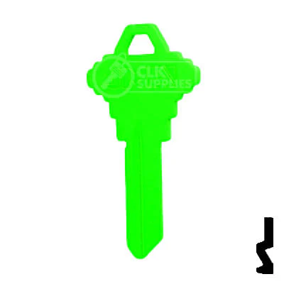 Uncut Key Blank | Schlage SC1 | Neon (50PK) - Image 121