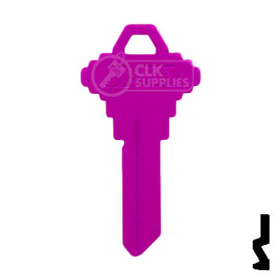 Uncut Key Blank | Schlage SC1 | Neon (50PK) - Image 147