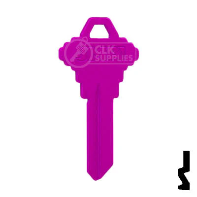 Uncut Key Blank | Schlage SC1 | Neon (50PK) - Image 148