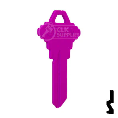 Uncut Key Blank | Schlage SC1 | Neon (50PK) - Image 149