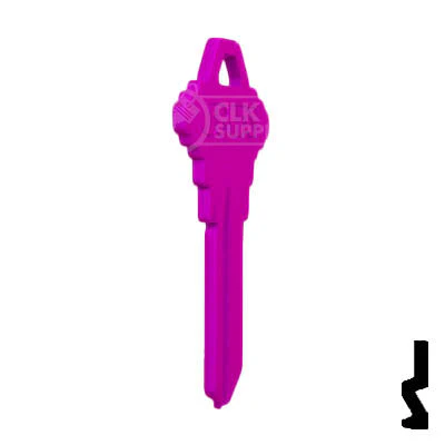 Uncut Key Blank | Schlage SC1 | Neon (50PK) - Image 151