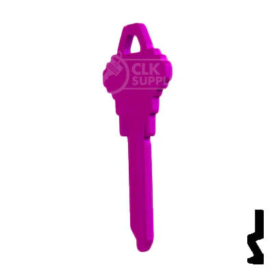 Uncut Key Blank | Schlage SC1 | Neon (50PK) - Image 155