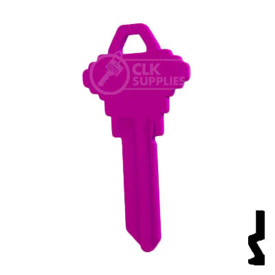 Uncut Key Blank | Schlage SC1 | Neon (50PK) - Image 157