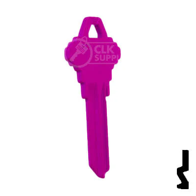 Uncut Key Blank | Schlage SC1 | Neon (50PK) - Image 162