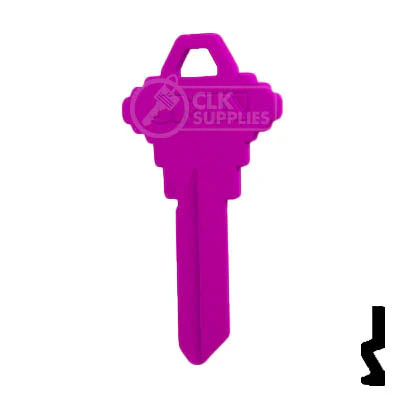 Uncut Key Blank | Schlage SC1 | Neon (50PK) - Image 169