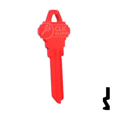 Uncut Key Blank | Schlage SC1 | Neon (50PK) - Image 18