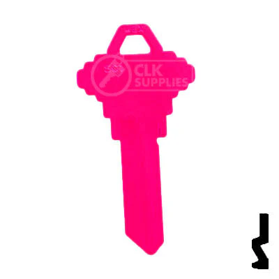 Uncut Key Blank | Schlage SC1 | Neon (50PK) - Image 39